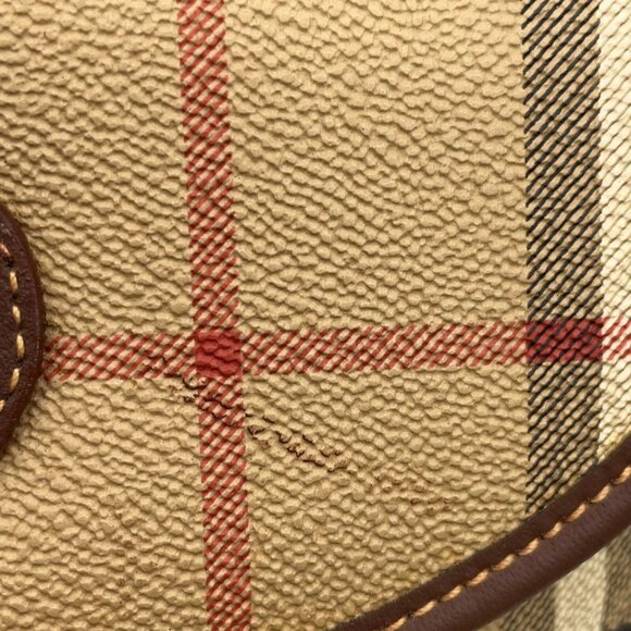 819370BC (S5) Burberry Crossbody Bag Brown PVC - Picture 12 of 14